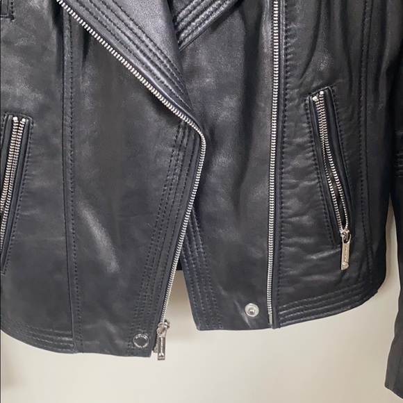 Michael By Michael Kors leather jacket - Picture 5 of 8